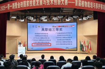 捷报连连！碧职学子斩获金砖大赛三等奖！